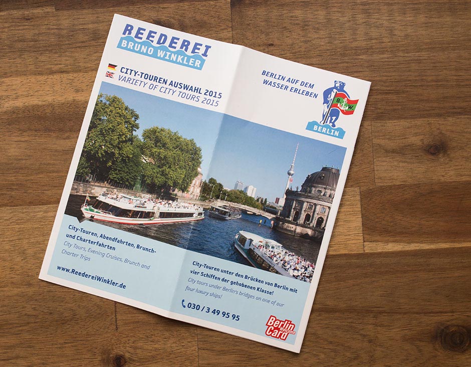 Winkler Flyer Gestaltung eines Flyers